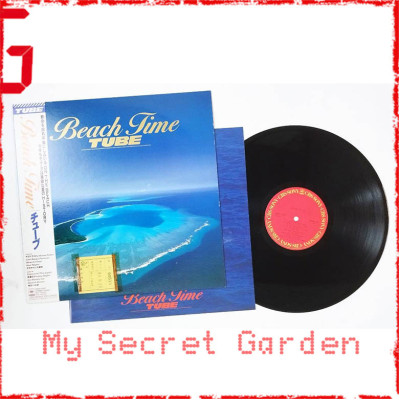 Tube - Beach Time 1988 Japan Version Vinyl LP 前田亘輝  ***READY TO SHIP from Hong Kong***